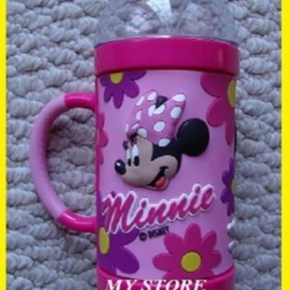 Disney Minnie Mouse Cup Tumbler with Straw